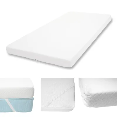 10cm Kaltschaum-Matratzentopper MCW-E63, Topper Matratzenauflage Matratzenschoner ~ 90x200cm