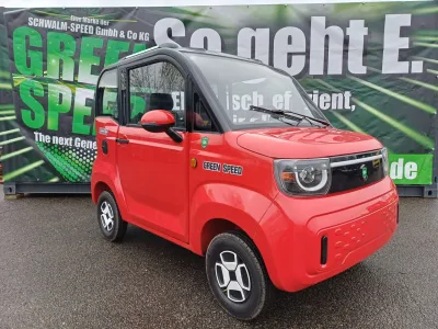 4 Rad Elektro Kabinenroller 2 Sitzer side by side "TOM" - 58 AH