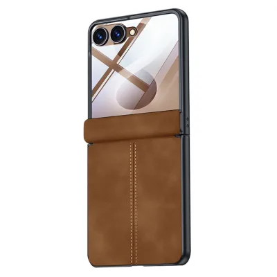 Handyhülle + 9H Schutzglas für Samsung Galaxy Z Flip8 Scharnier Schutz