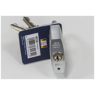 ABUS Vorhangschloss Messing 45/45 vs. Lock-Tag