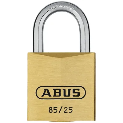 ABUS Vorhangschloss Messing 85/25 vs. Lock-Tag