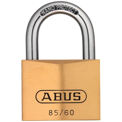 ABUS Vorhangschloss Messing 85/60 vs. Lock-Tag