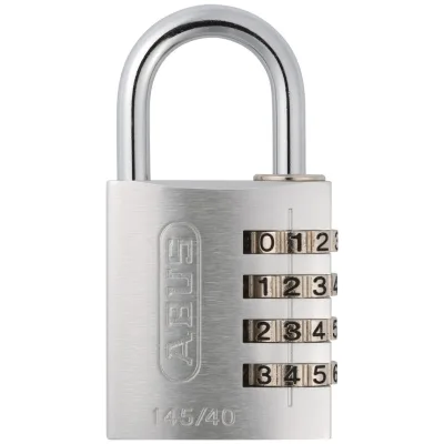 ABUS Zahlenschloss 145/40 silber Lock-Tag