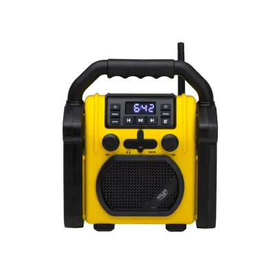 Adler AD 1911 Baustellenradio mit Bluetooth 5.1 und IPX54-Schutz