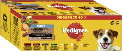 Adult Portionsbeutel in Sauce Farm Selektion mit 4 Varietäten 40x 100g