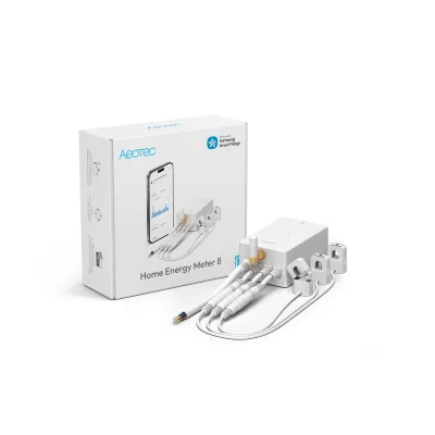 Aeotec Home Energy Meter 8 - drei Klemmen 60A