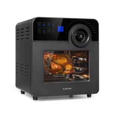 AeroVital Cube Chef Heißluftfritteuse  1700 W 14 Liter 16 Programme Ober- und Unterhitze