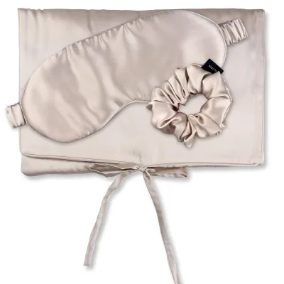 AILORIA Tasche, Schlafmaske & Scrunchie M aus Seide TRAVEL SET BEAUTY