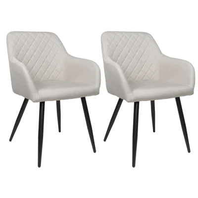 Albatros Esszimmerstuhl SILA, 2er Set, Beige