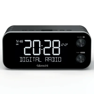 Albrecht DR 455 DAB+/UKW Radiowecker mit ASA Warnfunktion