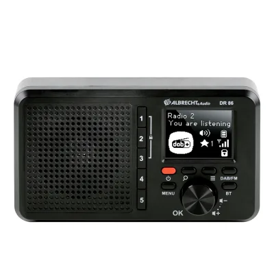 Albrecht DR 86 tragbares Radio, Outdoor-Radio für unterwegs