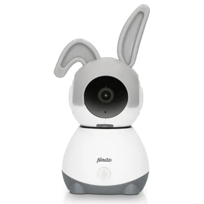 Alecto SMARTBABY10 - WLAN-Babyphone mit Kamera - Weiß/Grau