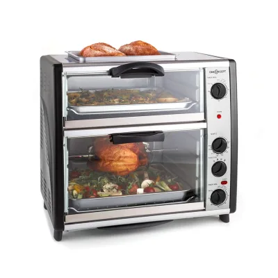 All-You-Can-Eat Doppel-Backofen Grillplatte 42 Liter 2350 Watt