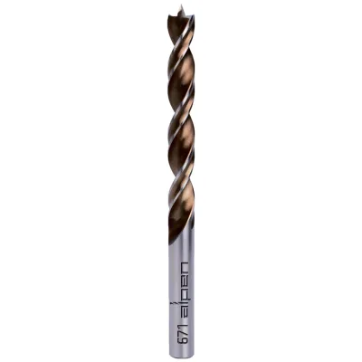 Alpen-Maykestag HSS Maschinen-Holzspiralbohrer TIMBER TWIST, PLT, Ø 2 (2 Stk.)