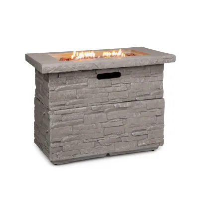 Anafi Gas-Feuerstelle 40.000BTU/13kW Abdeckung Edelstahlbrenner