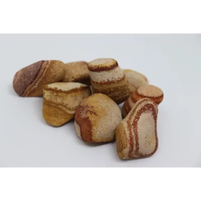 Aquagart 40kg Kiesel Flusskiesel Kieselsteine Gartenkies Zierkies Dekokies Sandstein