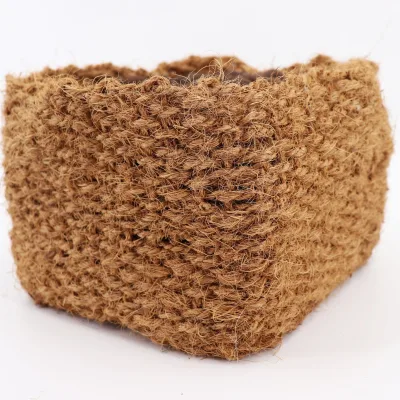 Aquagart 8 Kokos P?anzkorb 20 x 20 x 15cm Teichkorb für Ufermatte & Böschungsmatte