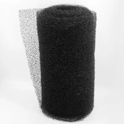 Aquagart Böschungsmatte Krallmatte 20m x 1m Stärke 20mm Uv Stabil Ufermatte schwarz