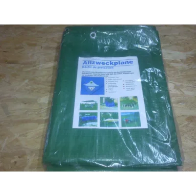 Aquagart Gewebeplane 180g 3m x 6m Abdeckplane Bootsplane Allzweckplane Plane