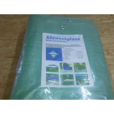 Aquagart Gewebeplane 220g 8m x 12m Abdeckplane Bootsplane Allzweckplane Plane