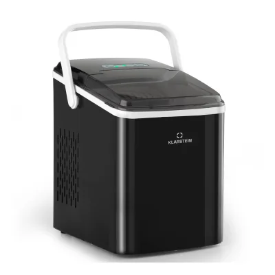 Arctic Porter Eiswürfelmaschine Bullet-Eis 12kg/24h Edelstahl Schwarz