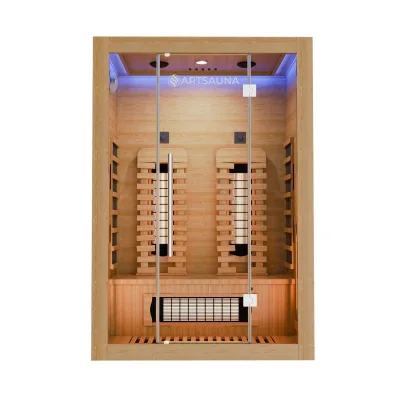 Artsauna Infrarotkabine Natur 130x190x105 cm