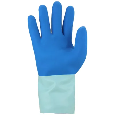 Asatex Chemikalienhandschuh 3454 Gr. 10 blau