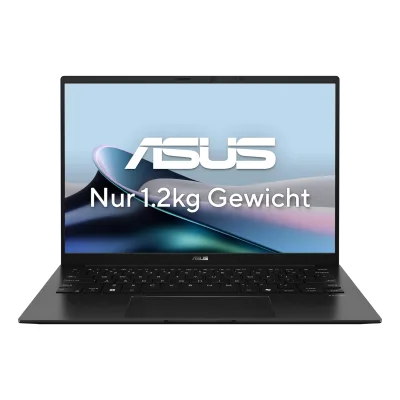 ASUS Zenbook 14 OLED UM3406GA-QD030W, 14 Zoll, WUXGA, AMD Ryzen AI 7 445, 32GB, 1 TB SSD, AMD Radeon 840M (Jade Black, 60 Hz, DisplayHDR True Black 600)