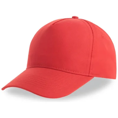 Atlantis Cotton Classics-33.0237 Kinder 5 Panel Baseball Kappe Gr. onesize red