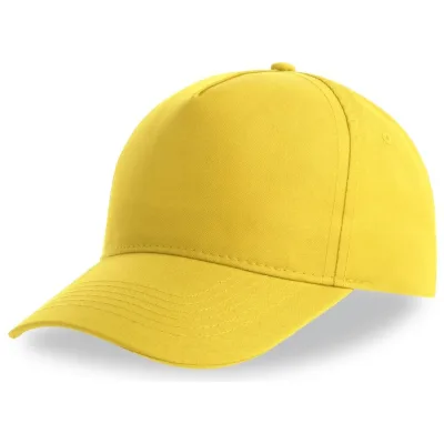 Atlantis Cotton Classics-33.0237 Kinder 5 Panel Baseball Kappe Gr. onesize yellow
