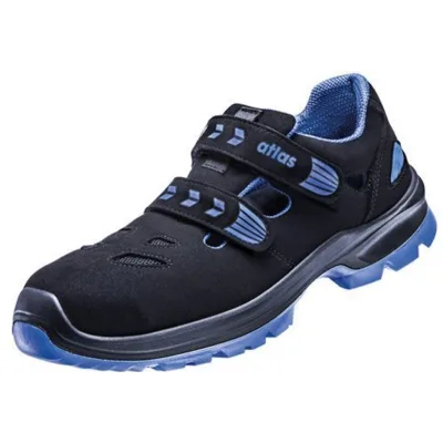 Atlas Sicherheitssandale SL 465 XP 2.0 blue S1P ESD SRC DGUV W12 Gr.42 schwarz/royalblau