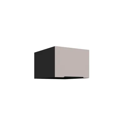 Aufsatzschrank Hochschrank 50 cm Küche ARONA Kaschmir beige Küchenzeile