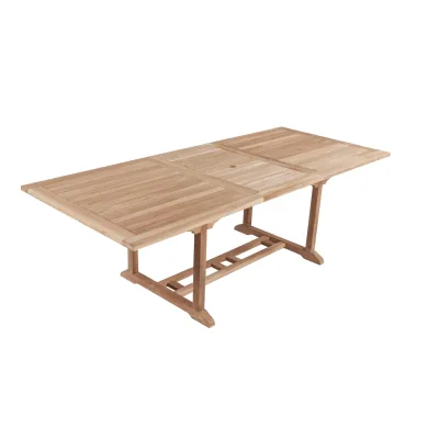 Ausziehtisch SOLO, rechteckig, Teak (PK)