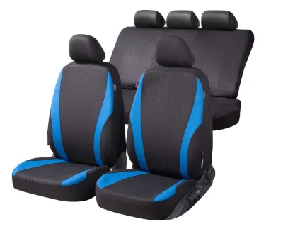 Autositzbezug Dundee schwarz-blau