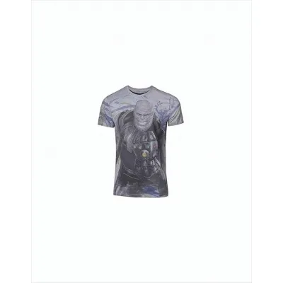 Avengers Infinity War T-Shirt -L- Thanos, grau