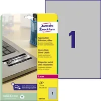 Avery Zweckform Typenschildetikett 210 x 297 mm (B x H)