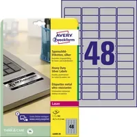 Avery Zweckform Typenschildetikett 45,7 x 21,2 mm (B x H)