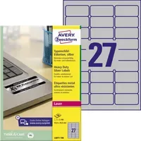 Avery Zweckform Typenschildetikett 2.700 Etik./Pack.