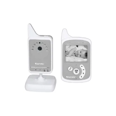 Lorelli Digital Video Phone mit Kamera, Farbdisplay, Temperaturanzeige grau