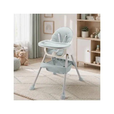Baby Vivo Design 2in1 Kinderhochstuhl - Oscar Türkis