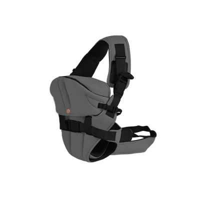 Babytrage Carry go 2 in 1 Bauch- und Hüfttrage von 3 Monaten bis 1 Jahr dunkelgrau