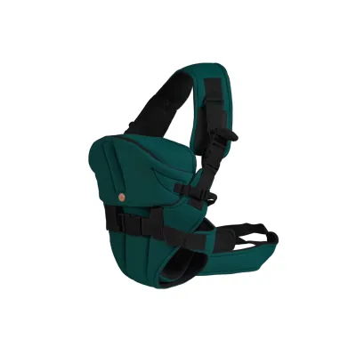 Babytrage Carry go 2 in 1 Bauch- und Hüfttrage von 3 Monaten bis 1 Jahr grün