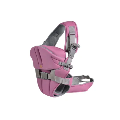 Babytrage Carry go 2 in 1 Bauch- und Hüfttrage von 3 Monaten bis 1 Jahr pink