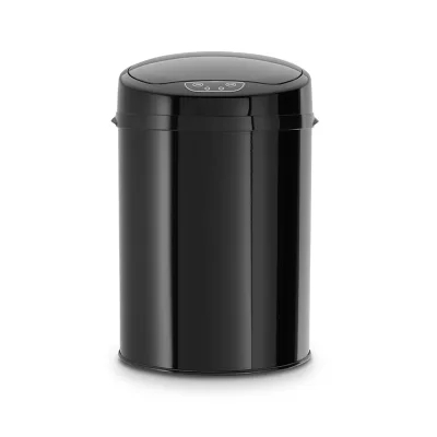 Badabfalleimer 9L mit Sensor-INOX BLACK