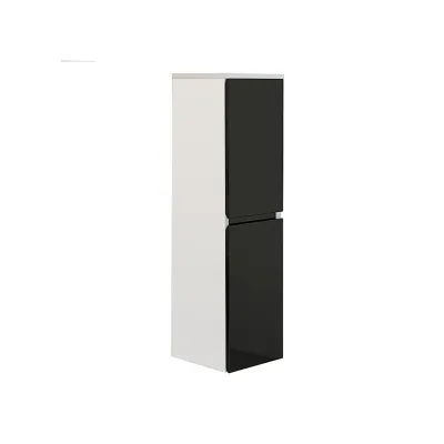 Badschrank AIGER schwarz Badmöbel Hängeschrank Bad Schrank