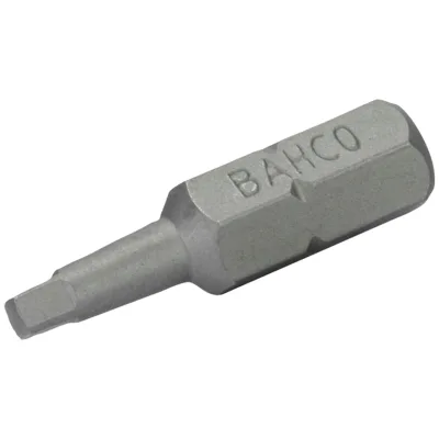 Bahco 1/4-Standard-Bit für Nr.3-Robertson-Schrauben 25 mm - 3 Stk. pro Blisterpackung