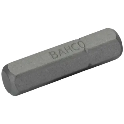 Bahco 1/4 Standard Schraubendreher Bits für 3/32 Sechskantschrauben 25 mm - 5 Stk/Kunststoffbox
