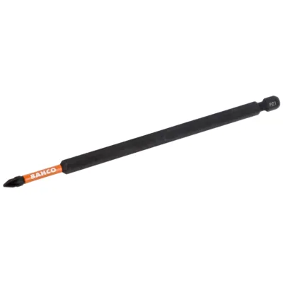 Bahco 1/4 Torsion Bits für Pozidriv Schrauben 150 mm - PZ2 - 2 Stk./Blisterpackung