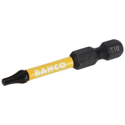 Bahco 1/4 Torsion Bits für TX T15 Schrauben 50 mm - 10 Stk. pro Blisterpackung