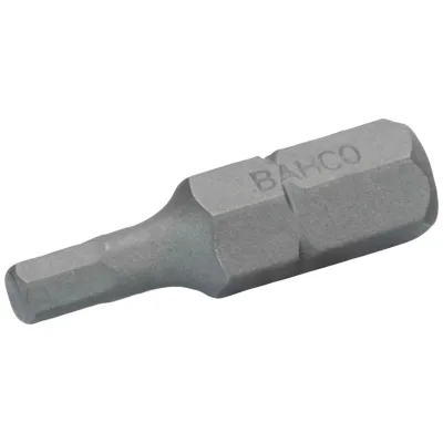 Bahco 5/16 Schlagschrauberbit für 6 mm Innensechskant, 30 mm - 5 Stück/Kunststoffbox